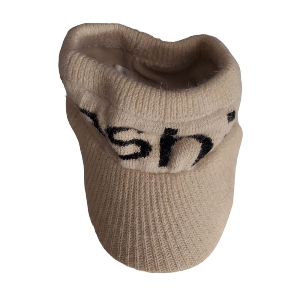 Fashion Lettering Knit Visor - Picture 2 of 4